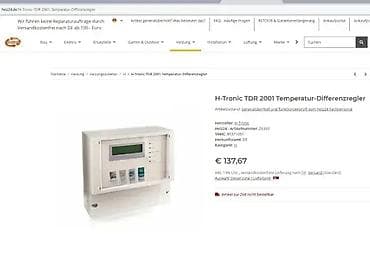 H-Tronic TDR 2002 Regulator temperaturne razlike. Potpuno NOVO at lalafo.rs — 3 H-Tronic TDR 2002 Regulator temperaturne razlike. Potpuno NOVO — 3