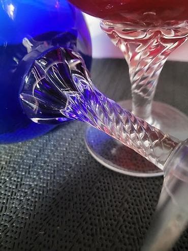 Antiques: Case murano kristal,za zestoko pice 1950g+. Case su bez ostecenja,sve at lalafo.rs — 4 Antiques: Case murano kristal,za zestoko pice 1950g+. Case su bez ostecenja,sve — 4