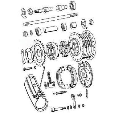 Zadnji lančanik za Tomos A3/A35 - Kompatibilnost: Tomos A3, A35 at lalafo.rs — 2 Zadnji lančanik za Tomos A3/A35 - Kompatibilnost: Tomos A3, A35 — 2