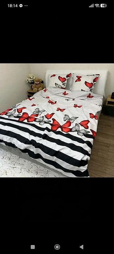 📏 Dimenzije bračnog seta: • Čaršaf: 220×230 cm • Jorganska navlaka na lalafo.rs — 8 📏 Dimenzije bračnog seta: • Čaršaf: 220×230 cm • Jorganska navlaka — 8