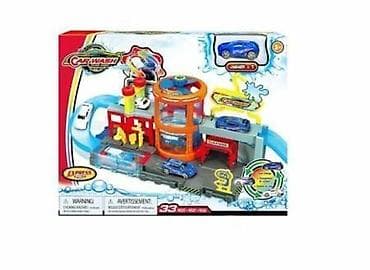 Igračka set – Autopraonica sa stazom i spiralnom kulom - Tematski set na lalafo.rs Igračka set – Autopraonica sa stazom i spiralnom kulom - Tematski set