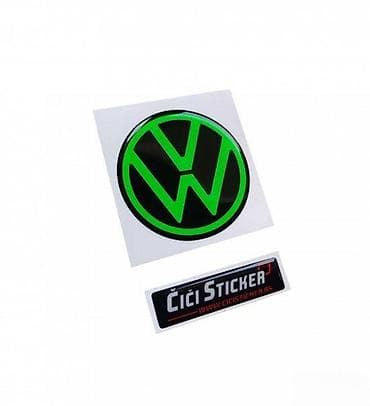 Transport: Volkswagen fluo zelena - stiker za volan - 1462 📌 opis: samolepljivi at lalafo.rs — 2 Transport: Volkswagen fluo zelena - stiker za volan - 1462 📌 opis: samolepljivi — 2