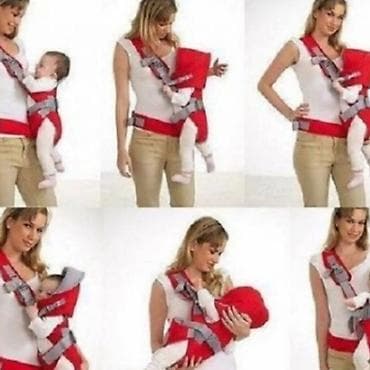 Ergonomska nosiljka/kengur za bebe - Višenamenska nosiljka sa na lalafo.rs — 4 Ergonomska nosiljka/kengur za bebe - Višenamenska nosiljka sa — 4