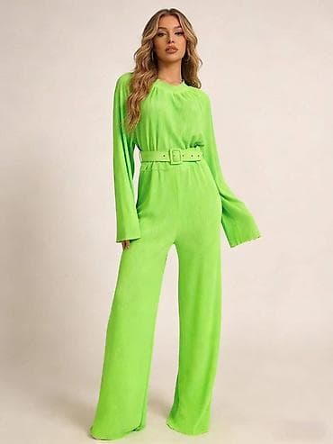 🔥Ženski jednobojni kombinezon sa dugim rukavima i kaišem ✅2700 din na lalafo.rs 🔥Ženski jednobojni kombinezon sa dugim rukavima i kaišem ✅2700 din