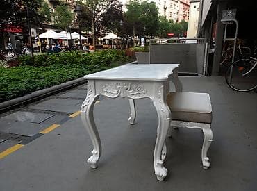 Stilski klub stolovi: Stilski pisaći,toaletni,radni sto,puno drvo.Novo na lalafo.rs — 3 Stilski klub stolovi: Stilski pisaći,toaletni,radni sto,puno drvo.Novo — 3