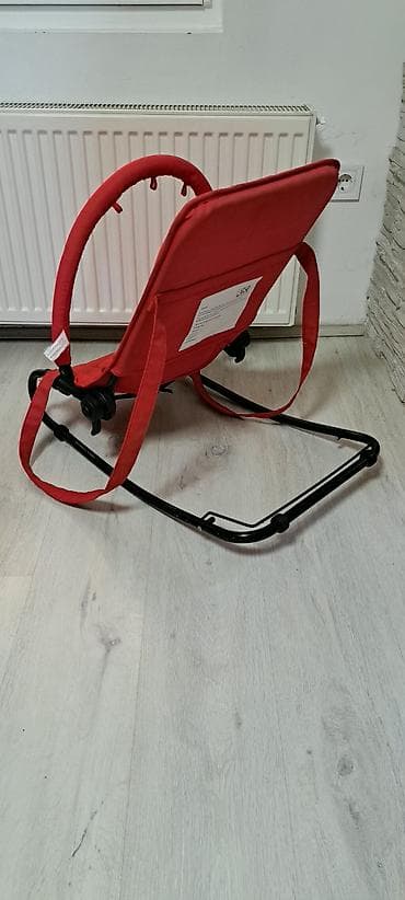 Cribs: Crvena ležaljka/ljuljaška za bebe BabyFold - Udobno podstavljeno at lalafo.rs — 3 Cribs: Crvena ležaljka/ljuljaška za bebe BabyFold - Udobno podstavljeno — 3