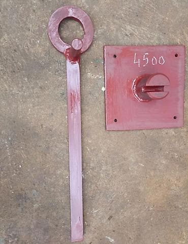 Alat za savijanje armature, ploča debljine 10 mm x 200 mm x 200 na lalafo.rs Alat za savijanje armature, ploča debljine 10 mm x 200 mm x 200