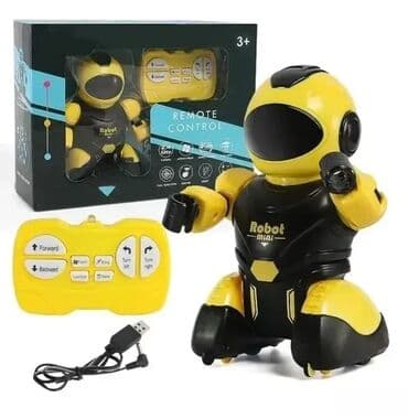 Mini robot žuti na daljinski sa punjenjem 🤖💛 Mini robot na daljinsko na lalafo.rs Mini robot žuti na daljinski sa punjenjem 🤖💛 Mini robot na daljinsko