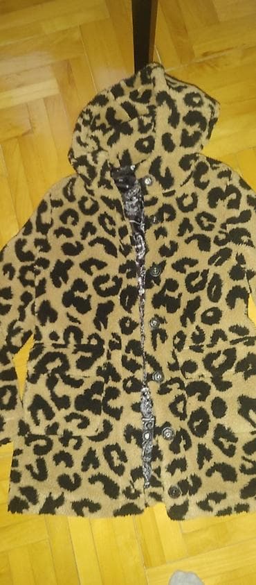 Ženska jakna/kaput od meke teddy (pliš/fleec) tkanine sa leopard na lalafo.rs — 5 Ženska jakna/kaput od meke teddy (pliš/fleec) tkanine sa leopard — 5