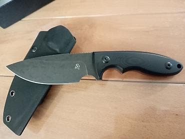 Fiksni nož za outdoor i bushcraft - Oštrica: drop point profil sa na lalafo.rs Fiksni nož za outdoor i bushcraft - Oštrica: drop point profil sa