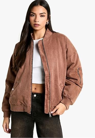 Bombers: Boohoo nova jakna.Vel 36, veca je. Bolja za m/l. Oversize.Topla. Nije at lalafo.rs — 1 Bombers: Boohoo nova jakna.Vel 36, veca je. Bolja za m/l. Oversize.Topla. Nije — 1