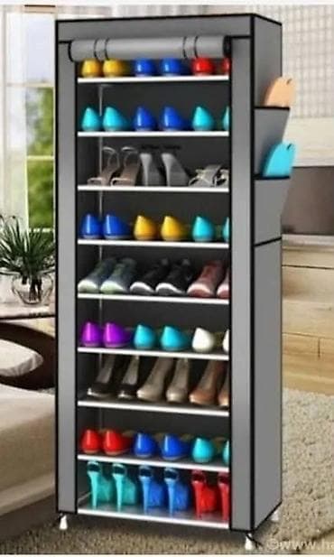 Cipelarnik platneni ormar za obucu sa 9 polica Cena Pogodan za sve na lalafo.rs — 2 Cipelarnik platneni ormar za obucu sa 9 polica Cena Pogodan za sve — 2