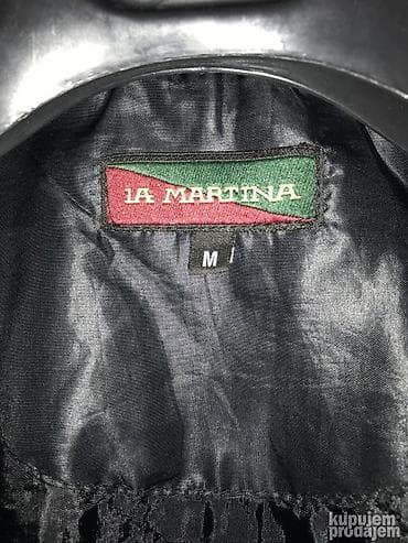 Original La Martina tanka jakna M / L Crna boja ne znam koji je at lalafo.rs — 2 Original La Martina tanka jakna M / L Crna boja ne znam koji je — 2