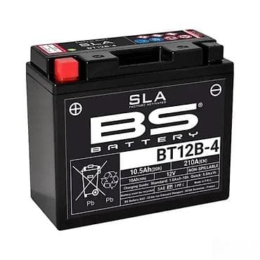 BS Battery BT12B-4 – SLA akumulator za motocikle/ATV/sniježne skutere na lalafo.rs BS Battery BT12B-4 – SLA akumulator za motocikle/ATV/sniježne skutere