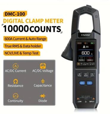 Heftalice: Digitalne strujne klešta FNIRSI DMC‑100 – profesionalni multimetar sa na lalafo.rs — 3 Heftalice: Digitalne strujne klešta FNIRSI DMC‑100 – profesionalni multimetar sa — 3