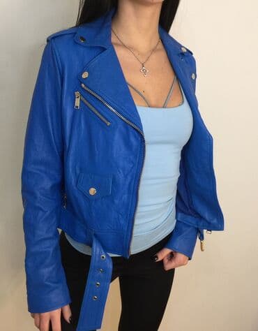 Michael Kors orig. kožna moto jakna iz USA S veličine. Jakna je od na lalafo.rs — 1 Michael Kors orig. kožna moto jakna iz USA S veličine. Jakna je od — 1