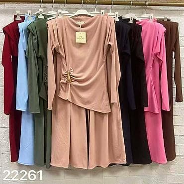 Elegantna ženska komplete – bluza i pantalone sa širokim nogavicama na lalafo.rs — 6 Elegantna ženska komplete – bluza i pantalone sa širokim nogavicama — 6