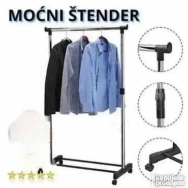 Furniture: Stalak za odeću i obuću „TENDER” Napravljen od visokokvalitetnog at lalafo.rs — 1 Furniture: Stalak za odeću i obuću „TENDER” Napravljen od visokokvalitetnog — 1