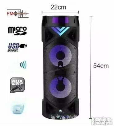 Zvučnici i stereo sistemi: Bluetooth Zvučnik Karaoke ZQS-6202 Dobrodošli u Davidov shop online na lalafo.rs Zvučnici i stereo sistemi: Bluetooth Zvučnik Karaoke ZQS-6202 Dobrodošli u Davidov shop online