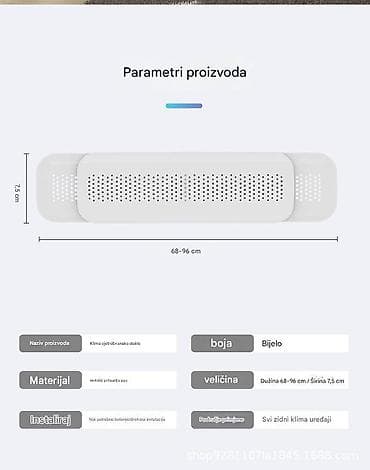 Podesivi deflektor za klima uređaj - Univerzalni nastavak za na lalafo.rs — 5 Podesivi deflektor za klima uređaj - Univerzalni nastavak za — 5