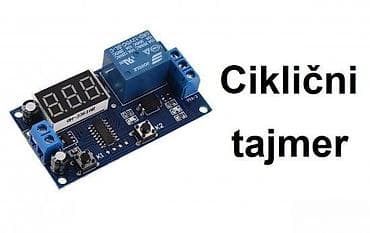 Ciklični tajmer sa relejem i LED displejem - Modul za vremensko at lalafo.rs — 1 Ciklični tajmer sa relejem i LED displejem - Modul za vremensko — 1