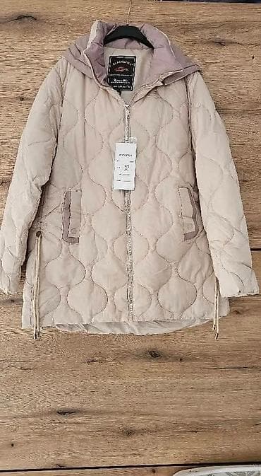 Ženska prošivena jakna sa kapuljačom Veličine od 2xl ka većim - Model na lalafo.rs — 1 Ženska prošivena jakna sa kapuljačom Veličine od 2xl ka većim - Model — 1