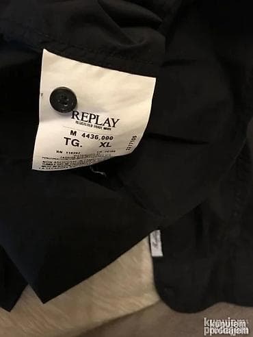 Original Replay kosulja L KAO NOVA Crna boja teska 10 grama na lalafo.rs — 4 Original Replay kosulja L KAO NOVA Crna boja teska 10 grama — 4