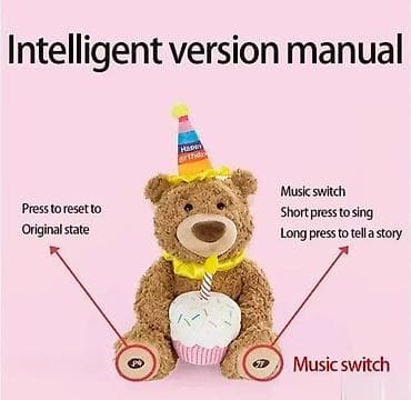 Meda sa zvučnim i svetlećim efektima 🧸✨ Ovaj meda dolazi sa zvučnim i na lalafo.rs — 4 Meda sa zvučnim i svetlećim efektima 🧸✨ Ovaj meda dolazi sa zvučnim i — 4