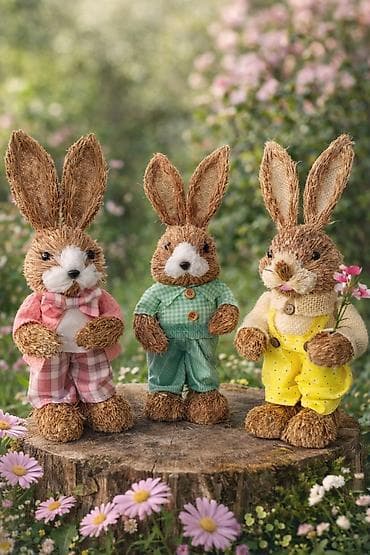 🌸🐰 Uskršnja dekoracija – preslatki zeke! 🐰🌸 Unesite toplinu i na lalafo.rs 🌸🐰 Uskršnja dekoracija – preslatki zeke! 🐰🌸 Unesite toplinu i