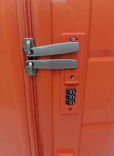 Watches: Tvrdi kofer na točkiće – narandžaste boje - Materijal: čvrsta ABS/PC at lalafo.rs — 5 Watches: Tvrdi kofer na točkiće – narandžaste boje - Materijal: čvrsta ABS/PC — 5