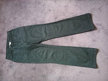 Pantalone ženske, boja grafit sa tankim belim šraftama. Sastav : 70% na lalafo.rs — 2 Pantalone ženske, boja grafit sa tankim belim šraftama. Sastav : 70% — 2