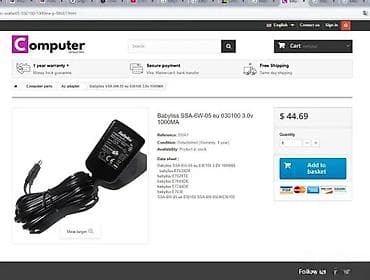 prsluk jaknica mango u: BaByliss AC adapter / punjač - Brend/model: BaByliss, Power Supply at lalafo.rs — 7 prsluk jaknica mango u: BaByliss AC adapter / punjač - Brend/model: BaByliss, Power Supply — 7