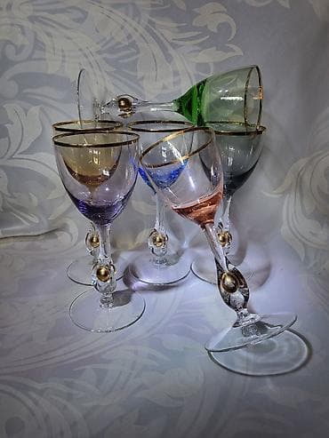 Sport & Hobby: Case kristal,rucni rad Bohemija za vino 1950g+. Case kristal za at lalafo.rs — 2 Sport & Hobby: Case kristal,rucni rad Bohemija za vino 1950g+. Case kristal za — 2