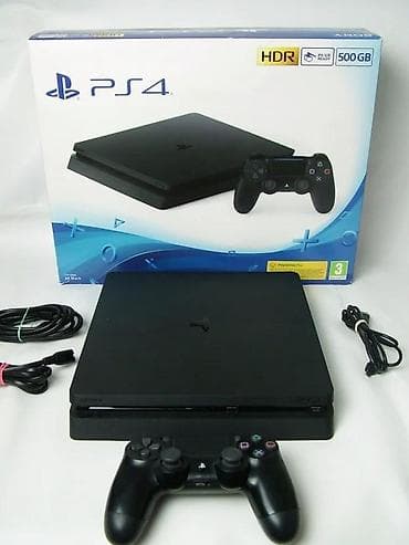 Electronics: U ponudi je Sony PlayStation 4 Slim. Stanje: kao nova, konzola i at lalafo.rs — 1 Electronics: U ponudi je Sony PlayStation 4 Slim. Stanje: kao nova, konzola i — 1