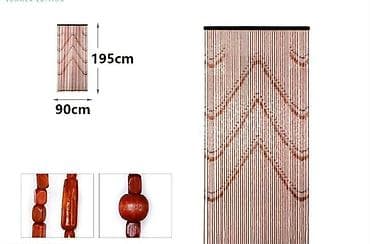 Zavesa od drvenih perli – dekorativna i praktična Dimenzije: 195 cm x na lalafo.rs — 5 Zavesa od drvenih perli – dekorativna i praktična Dimenzije: 195 cm x — 5