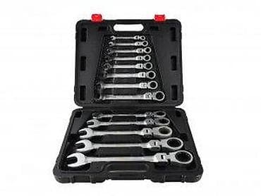 Tools & Equipment: Set zglobnih čegrtaljki/ključeva u koferu – 12 kom - Profesionalni at lalafo.rs — 9 Tools & Equipment: Set zglobnih čegrtaljki/ključeva u koferu – 12 kom - Profesionalni — 9
