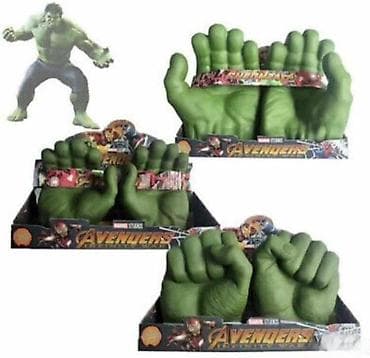 Hulk dečije gumene rukavice Pretvorite igru u pravu superhero na lalafo.rs — 1 Hulk dečije gumene rukavice Pretvorite igru u pravu superhero — 1