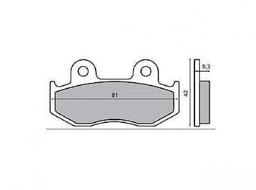 Prednje kočione pločice za motocikl - Dimenzije pločice: širina 81 na lalafo.rs Prednje kočione pločice za motocikl - Dimenzije pločice: širina 81