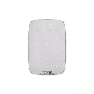 Video Surveillance: AJAX Keypad PLUS beli 🔲 Bežična touch sense tastatura sa ugrađenim at lalafo.rs — 1 Video Surveillance: AJAX Keypad PLUS beli 🔲 Bežična touch sense tastatura sa ugrađenim — 1