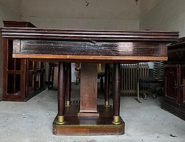 Furniture: Na prodaju trpezarijski set koji čine sto i 6 stolica. Sto je izrađen at lalafo.rs — 3 Furniture: Na prodaju trpezarijski set koji čine sto i 6 stolica. Sto je izrađen — 3