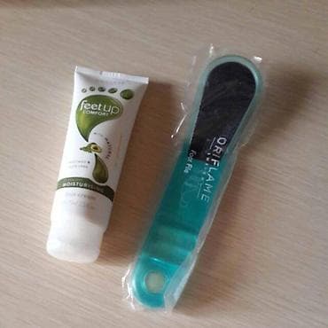 Set za negu stopala – Oriflame - Krem za stopala Feet Up Comfort na lalafo.rs — 1 Set za negu stopala – Oriflame - Krem za stopala Feet Up Comfort — 1