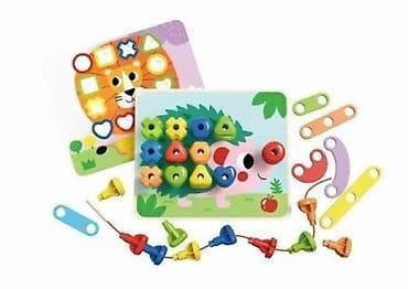 Didaktički set za decu – mozaik i vezilica - Sadrži kartonske podloge na lalafo.rs Didaktički set za decu – mozaik i vezilica - Sadrži kartonske podloge