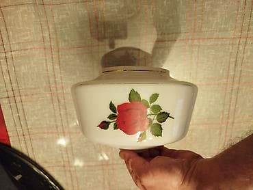 Staklena sirma stakleni abazur za luster. Sirina u donjem delu oko 21 na lalafo.rs — 5 Staklena sirma stakleni abazur za luster. Sirina u donjem delu oko 21 — 5