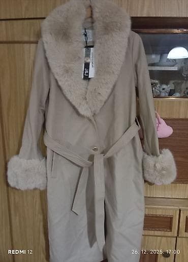 kozna jakna sa: Ženski kaput J&J – bež - Elegantni dugi kaput u bež nijansi - na lalafo.rs — 2 kozna jakna sa: Ženski kaput J&J – bež - Elegantni dugi kaput u bež nijansi - — 2