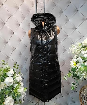 prsluk jaknica mango u: Duga ženska pufnasta prsluk-haljina bez rukava sa kapuljačom. - at lalafo.rs — 1 prsluk jaknica mango u: Duga ženska pufnasta prsluk-haljina bez rukava sa kapuljačom. - — 1