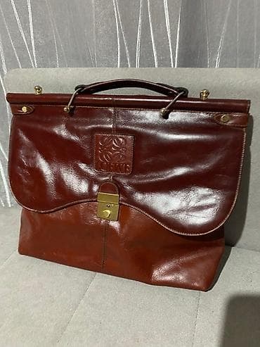 Loewe kožna poslovna torba/aktentašna - Materijal: prava glatka koža at lalafo.rs — 1 Loewe kožna poslovna torba/aktentašna - Materijal: prava glatka koža — 1