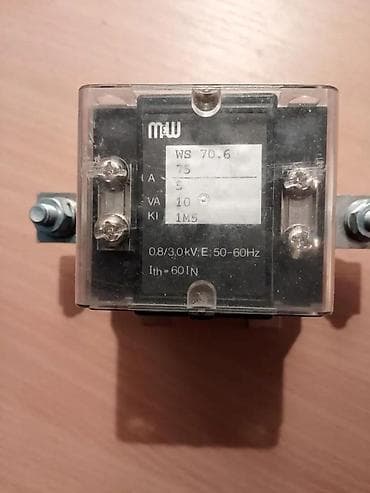 STRUJNI TRANSFORMATOR WS 70.6 75/5A 10VA | Strujni transformator at lalafo.rs STRUJNI TRANSFORMATOR WS 70.6 75/5A 10VA | Strujni transformator