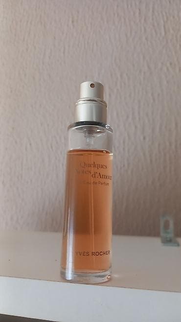 zenske original guess: Yves Rocher Quelques notes d'amour edp, 15ml
Kod P013
ORIGINAL na lalafo.rs — 1 zenske original guess: Yves Rocher Quelques notes d'amour edp, 15ml
Kod P013
ORIGINAL — 1