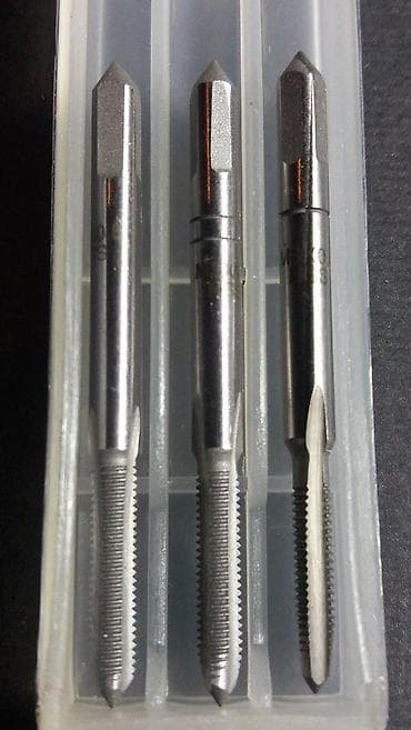 Tool Accessories & Attachments: Euro Tolls HSS set nareznica – M3 x 0.5, DIN 352 - Tip: ručne at lalafo.rs — 2 Tool Accessories & Attachments: Euro Tolls HSS set nareznica – M3 x 0.5, DIN 352 - Tip: ručne — 2