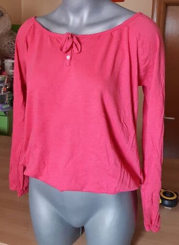 Majica M.A.Y. Moda, ružičasta, dug rukav. - Veličina: S - Dužina: 54 na lalafo.rs — 1 Majica M.A.Y. Moda, ružičasta, dug rukav. - Veličina: S - Dužina: 54 — 1